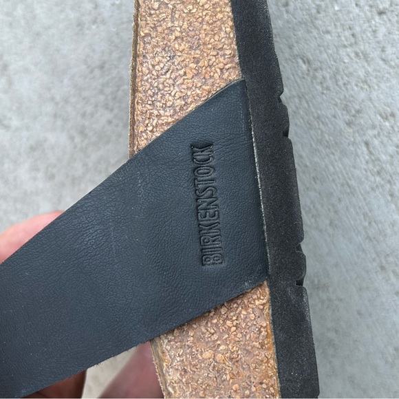 Womens BIRKENSTOCK MAYARI Black Summer Sandals sz 41 US 10 - Picture 9 of 10